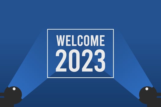 2023 new year background. new year greeting. happy new year vector