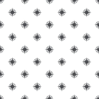 Sign of compass pattern, simple style vector