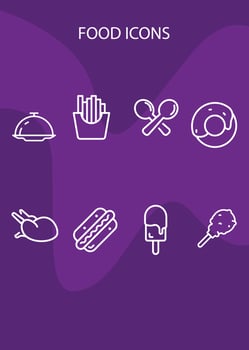 food icon design vector illustration abstract