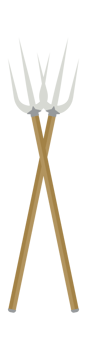 Cross Stick Spear War Lance Weapon Two Side Sharp Knight png