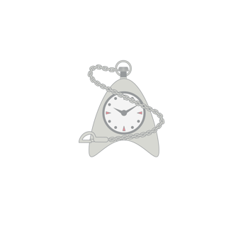 Pocket Watch Chain Classic Aesthetic Necklace Collection Set png