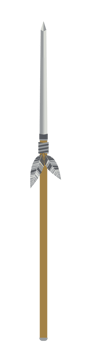 Spear War Lance Weapon Two Side Sharp Knight png
