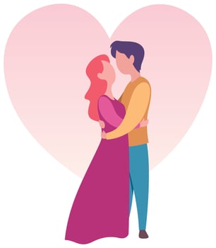 Couple in Love vector