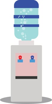 dispenser hot design vector