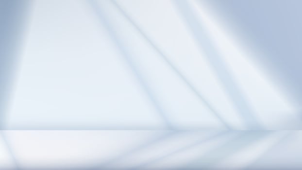 Abstract white empty studio room background vector