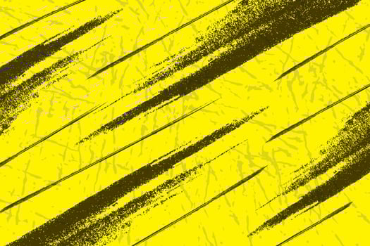 Yellow and black grunge texture background vector