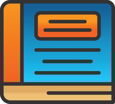 Book Vector Icon Design
