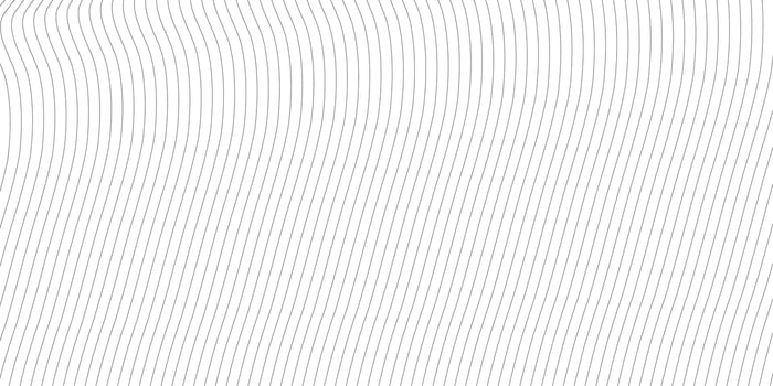 Abstract wavy background. Thin line on white vector