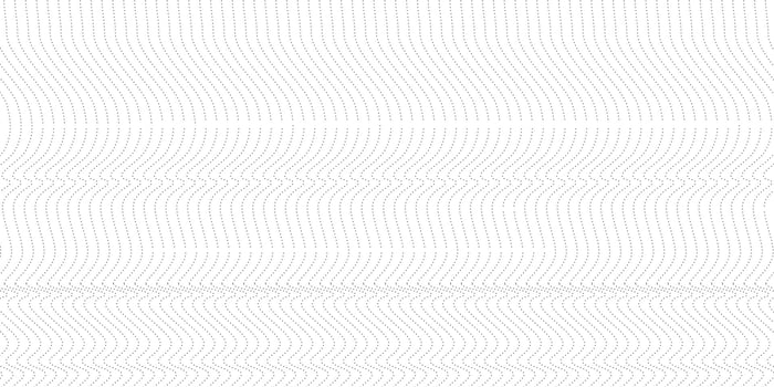 Abstract wavy background. Thin line on white. Abstract particle structure background vector