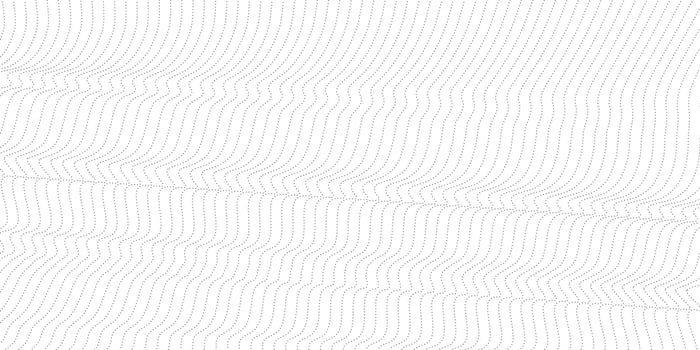 Abstract wavy background. Thin line on white. Abstract particle structure background vector