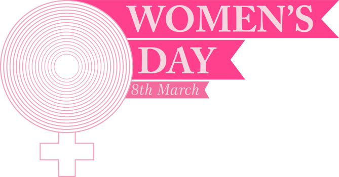 international womens day badge png