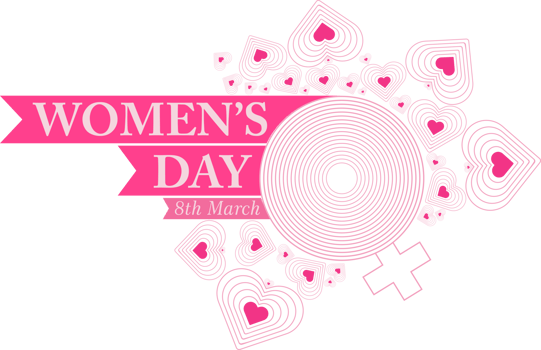 international womens day badge png