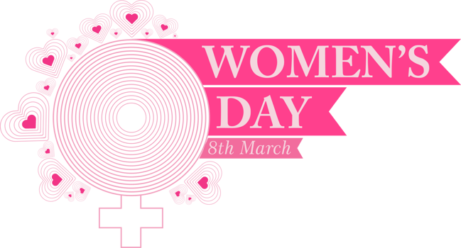 international womens day badge png