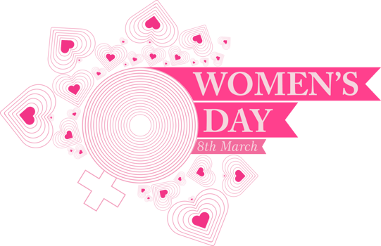 international womens day badge png
