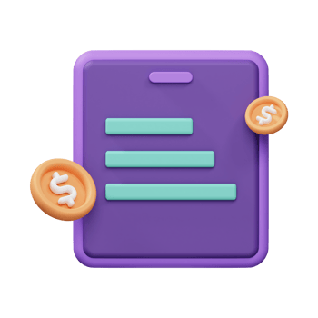 Infographic finance 3D Icon symbol design png