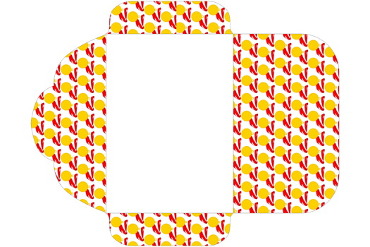 Envelope Design with Gold Medal Theme png