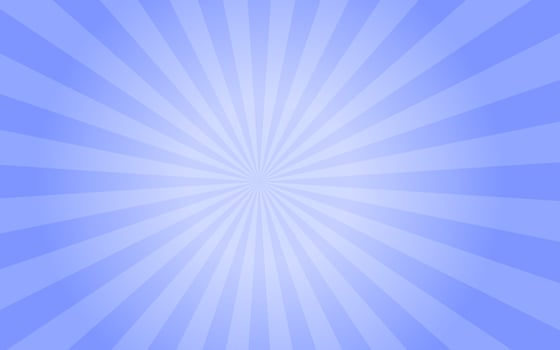 Sun rays retro vintage style on blue background, Sunburst pattern background. Rays. Summer banner vector illustration