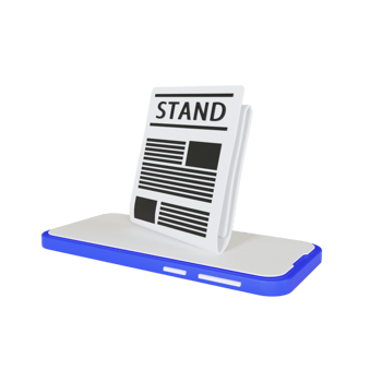 3d newspaper icon png