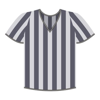 Referee shirt icon cartoon vector. Basketball equipment vector