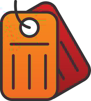 Dog Tag Vector Icon