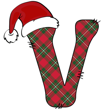 christmas alphabet design png