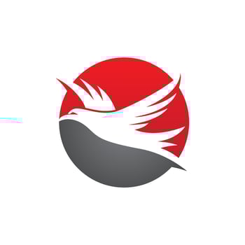 Falcon Logo Template vector