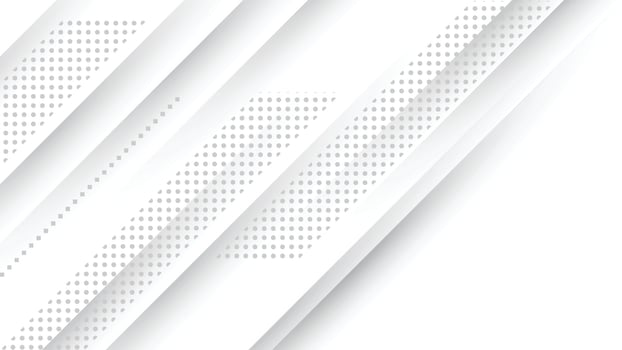White and gray gradient background with Halftone dots design background. vector