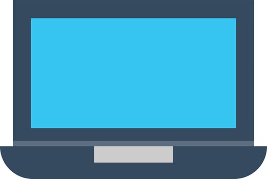 Laptop Vector Icon Design