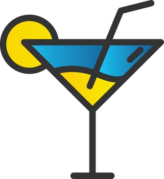Cocktail Vector Icon Design