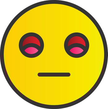 Flushed Vector Icon Design