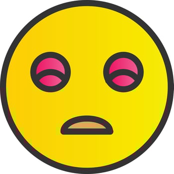 Frown Vector Icon Design