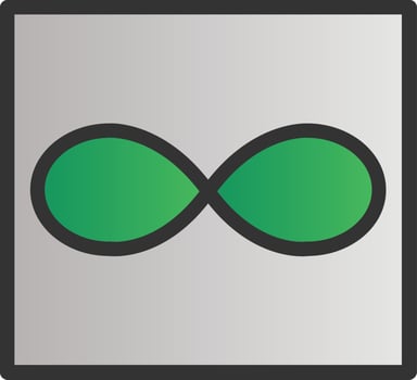 Infinity Vector Icon Design