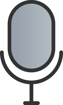 Microphone Vector Icon Design
