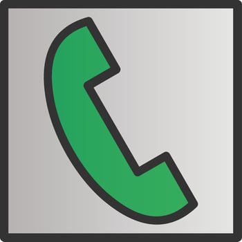 Phone Square Vector Icon Design