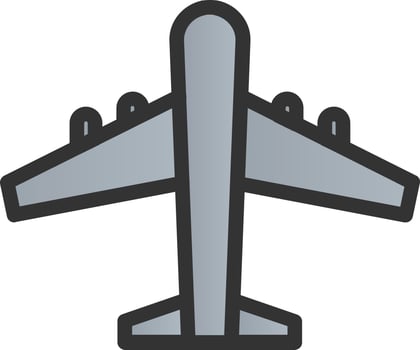 Plane Vector Icon Design