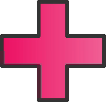 Plus Vector Icon Design