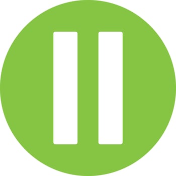 Pause Vector Icon Design
