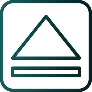 Eject Vector Icon Design