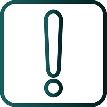 Exclamation Vector Icon Design