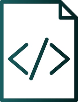 File Code Vector Icon Design