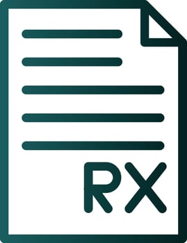 File Prescription Vector Icon Design