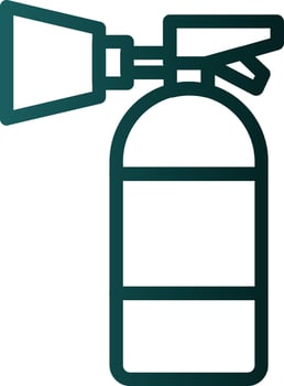 Fire Extinguisher Vector Icon Design