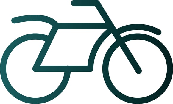 Motorcycle Vector Icon Design