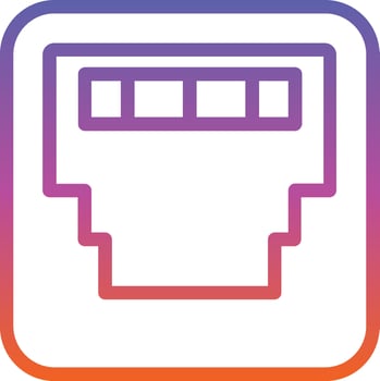 Ethernet Vector Icon Design