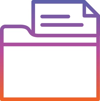 File Contract Vector Icon Design