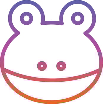 Frog Vector Icon Design