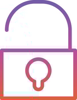 Lock Vector Icon Design