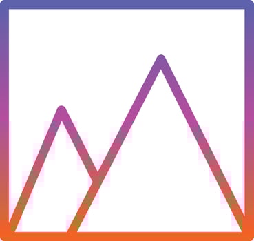 Mountain Vector Icon Design
