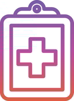 Notes Medical Vector Icon Design