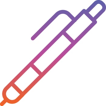Pen Alt Vector Icon Design